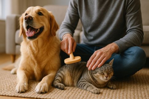 Comment faciliter le brossage de son chien ou chat au quotidien