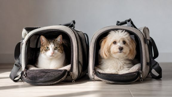 Avis sur les paniers de transport pour chats et petits chiens : sécurité et confort en voyage