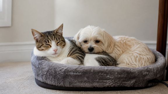 Paniers chauffants pour chats et petits chiens : efficacité, confort et sécurité