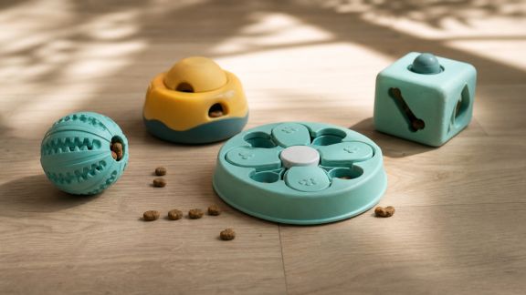 Comparatif des jouets distributeurs de friandises pour chiens : stimulation et efficacité