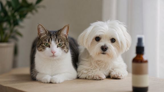 Essai des sprays apaisants pour chiens et chats : solution efficace contre l’anxiété ?