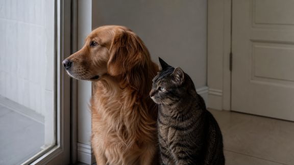 Gérer l'anxiété de séparation chez le chien et le chat : méthodes douces