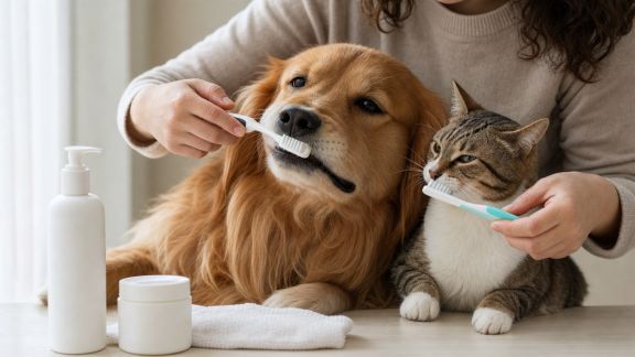 Entretenir les dents de votre chien ou chat : gestes simples et produits utiles