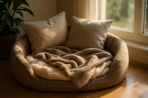 Créer un coin de repos confortable pour votre animal de compagnie