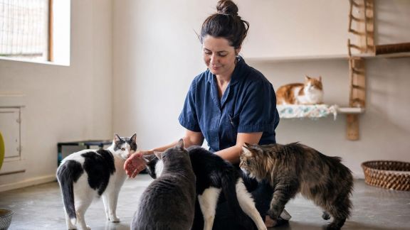Interview d’une gérante de pension féline : bien-être et vie en collectivité pour les chats