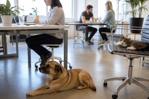 Animaux en entreprise : retour d'expérience sur les collectifs d'entreprise pet friendly
