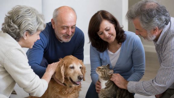 Comment les voisins peuvent s'entraider pour la gestion des animaux âgés