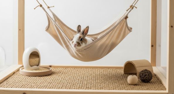 Les meilleurs hamacs pour lapins et rongeurs : confort, installation et entretien